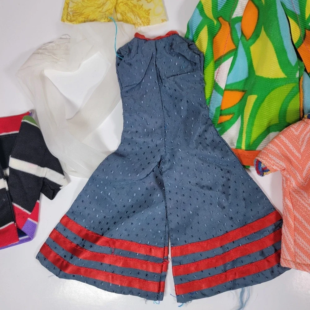 VTG Barbie Doll Fashions / Clone / Mommy‎ Made Mixed Lot Skirts Tops Dresses Etc